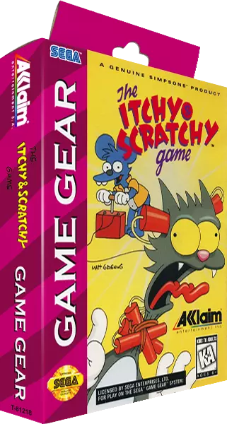jeu Itchy & Scratchy Game, The